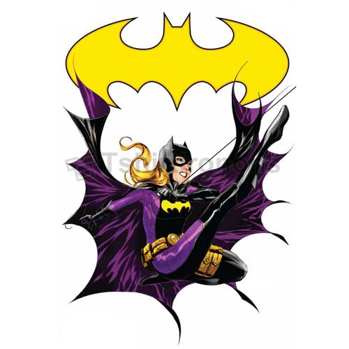 Batgirl T-shirts Iron On Transfers N7416